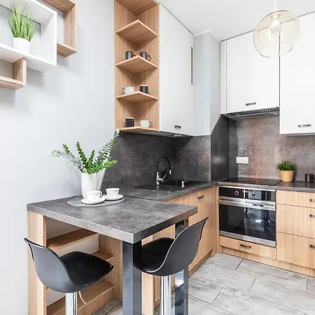 Superapart Stalowa 39 Modern Unit With Kitchen & Wifi شقة